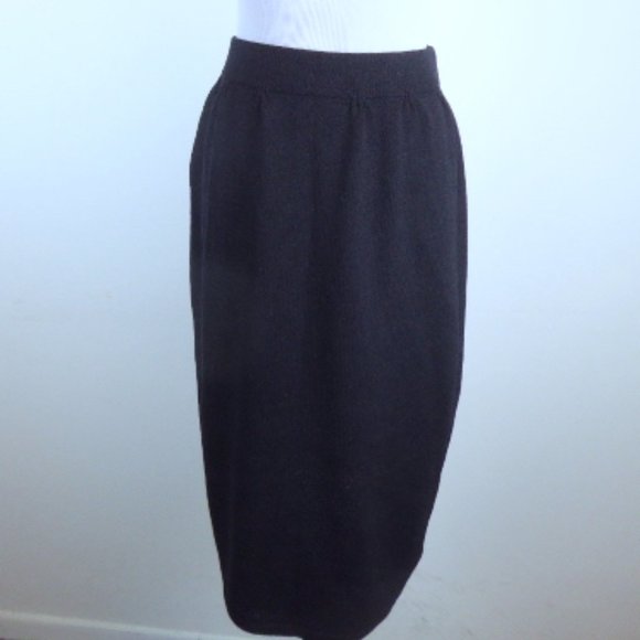 ST JOHN SEPARATESBLACK Straight skirt 6 USA
